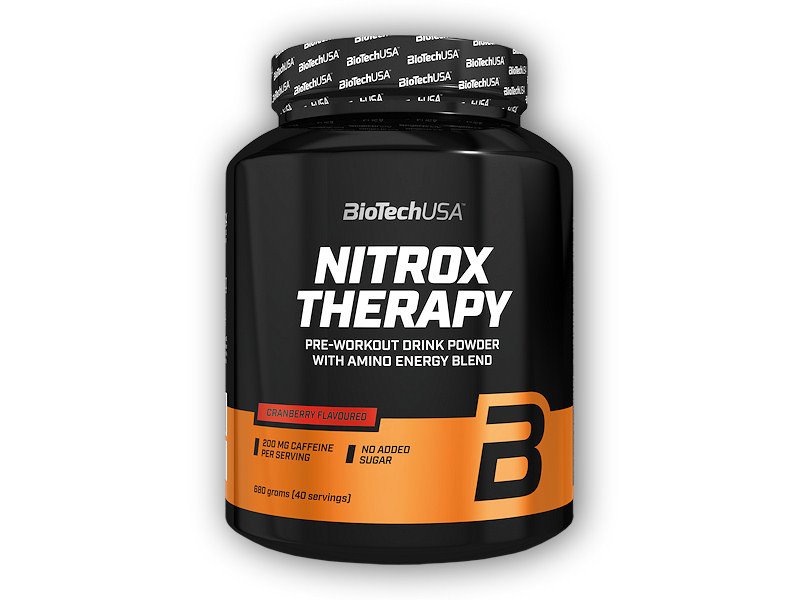 BioTech USA Nitrox Therapy 680g Varianta: broskev