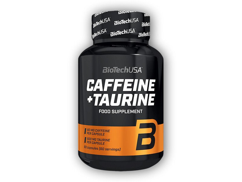 BioTech USA Caffeine + Taurine 60 kapslí