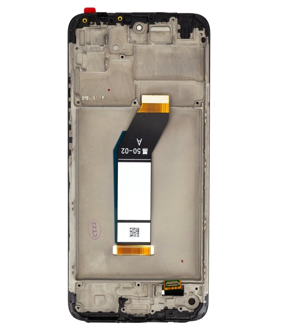 LCD + dotyk + přední kryt pro Xiaomi Redmi 10 2022, black