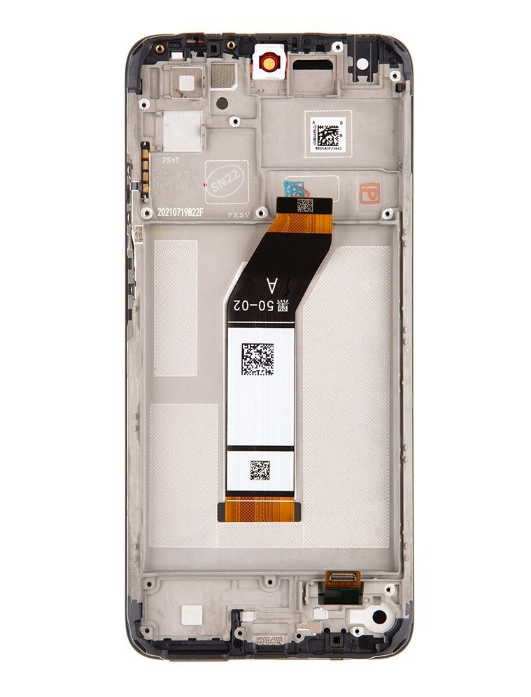 LCD + dotyk + přední kryt pro Xiaomi Redmi 10, tarnish ( Service Pack )