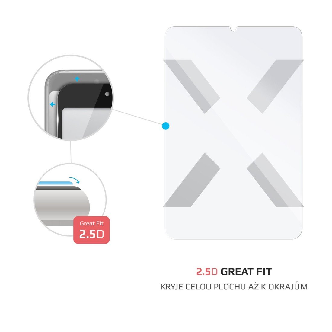 Ochranné tvrzené sklo FIXED pro Lenovo Tab M9 9