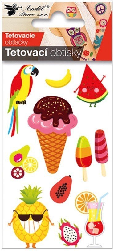 Anděl Tetovací obtisky - léto - 16021