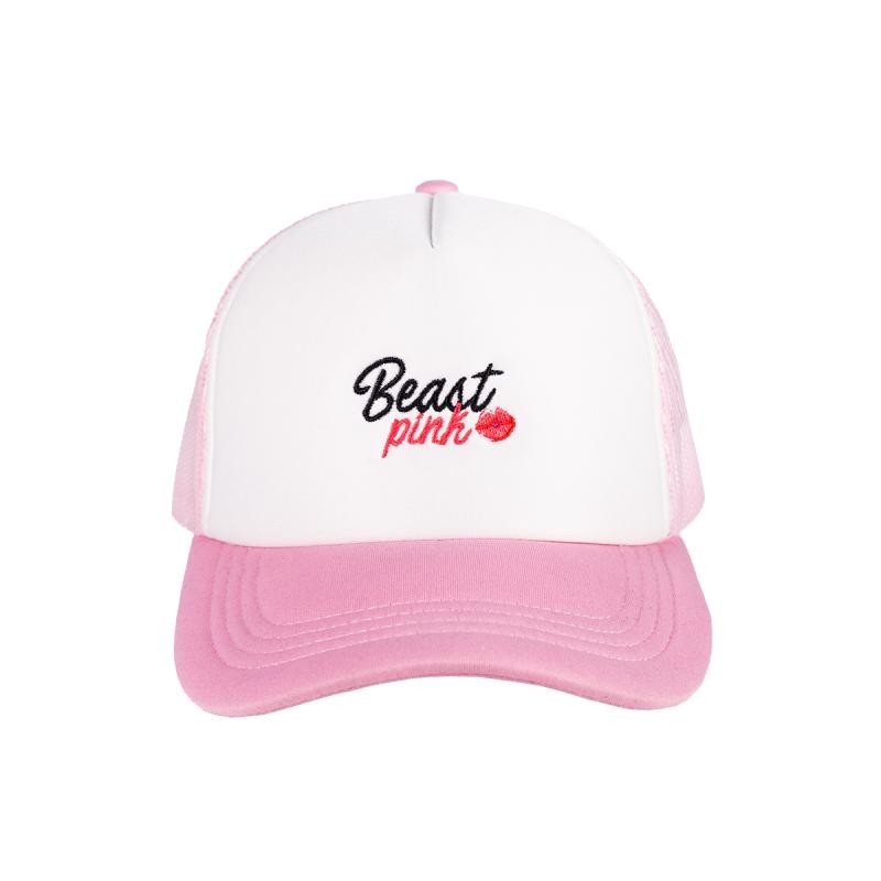 BeastPink Kšiltovka Panel Cap Baby Pink