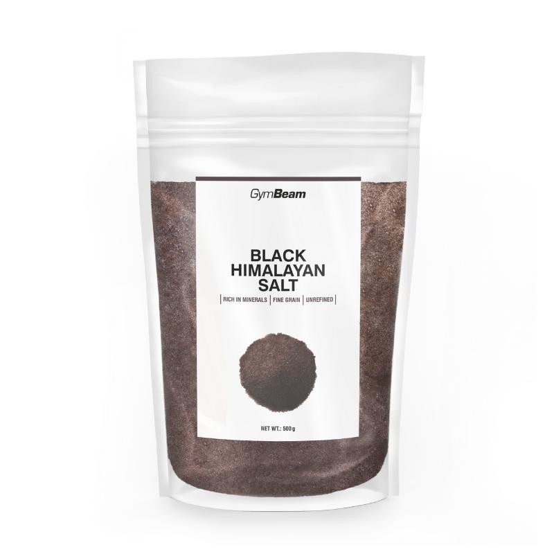 GymBeam Černá Himalájská sůl 500 g - jemná 20 x 500 g