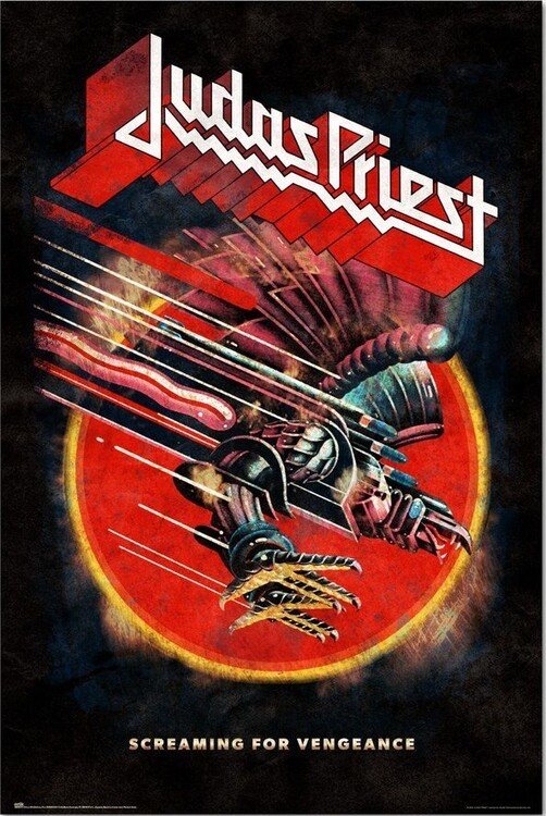 GRUPO ERIK Plakát, Obraz - Judas Priest - Screaming For Vengeance, (61 x 91.5 cm)