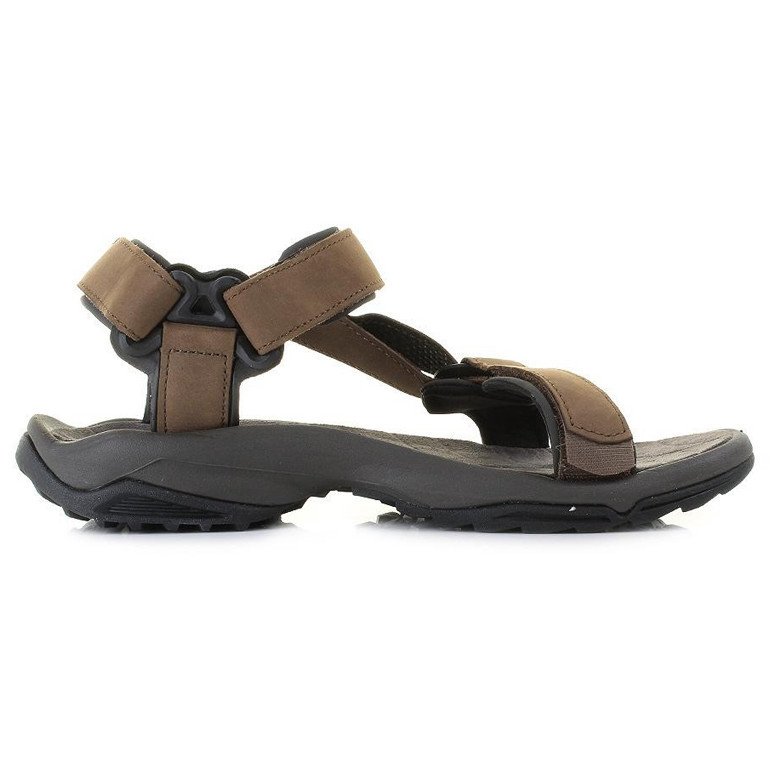 Pánské sandály Teva Terra Fi Lite Leather Velikost bot (EU): 40,5 / Barva: hnědá