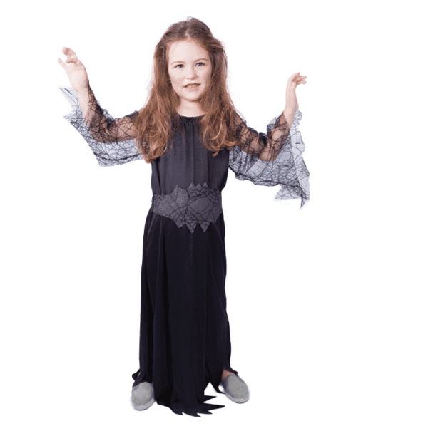 Dětský kostým černá čarodějnice/Halloween (S) e-obal
