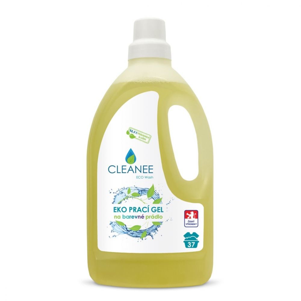 Cleanee Eco Prací gel na barevné prádlo 1,5 l