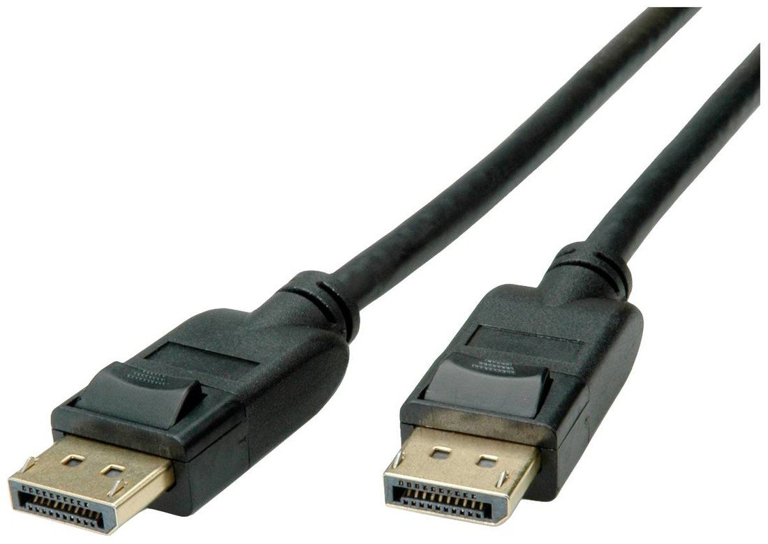 Roline green DisplayPort kabel Konektor DisplayPort 3.00 m černá 11.44.5812 stíněný, krytí TPE, bez halogenů Kabel DisplayPort