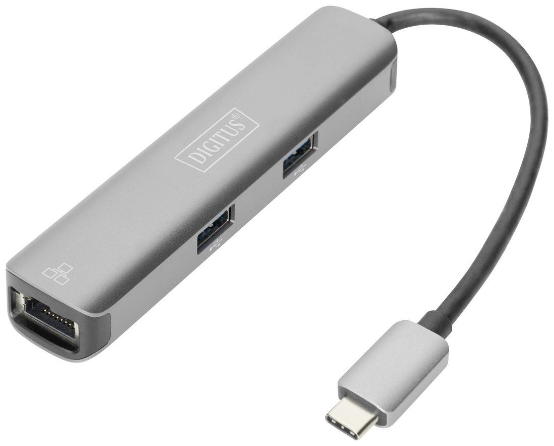 Digitus DA-70892 USB-C® dokovací stanice Vhodné pro značky (dokovací stanice pro notebook): univerzální