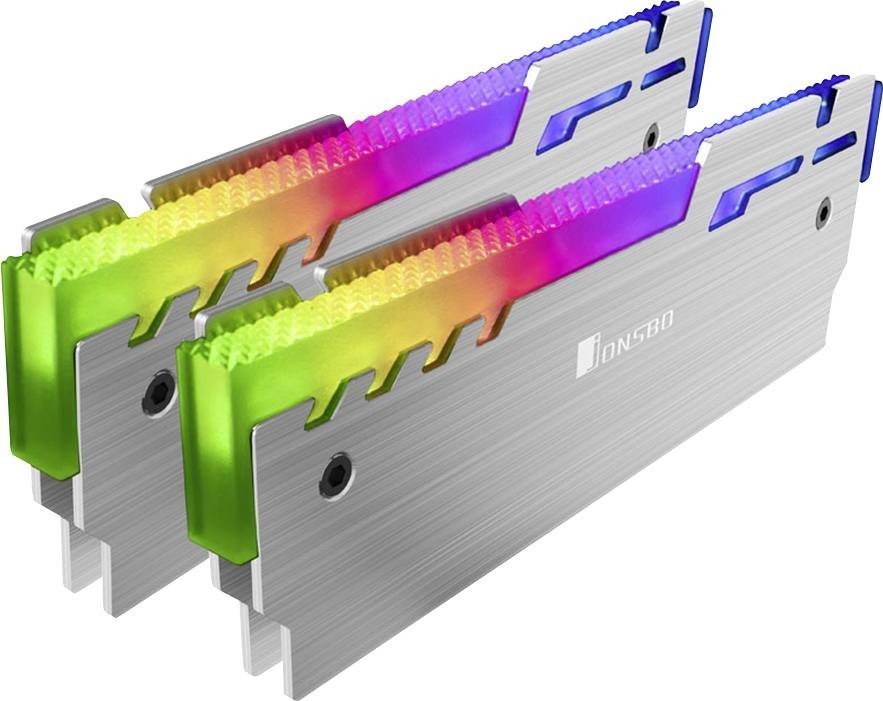 Jonsbo NC-3 ARGBX2 chladič operační paměti (d x š x v) 141 x 8.5 x 43 mm