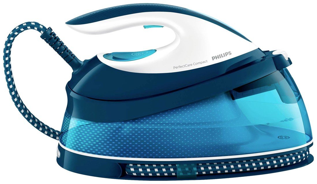 Philips PerfectCare Compact GC7840/20 parní žehlička stanice 2400 W modrobílá
