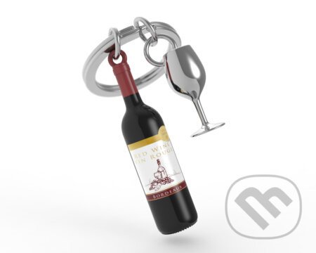 Kľúčenka - Červené víno - Metalmorphose