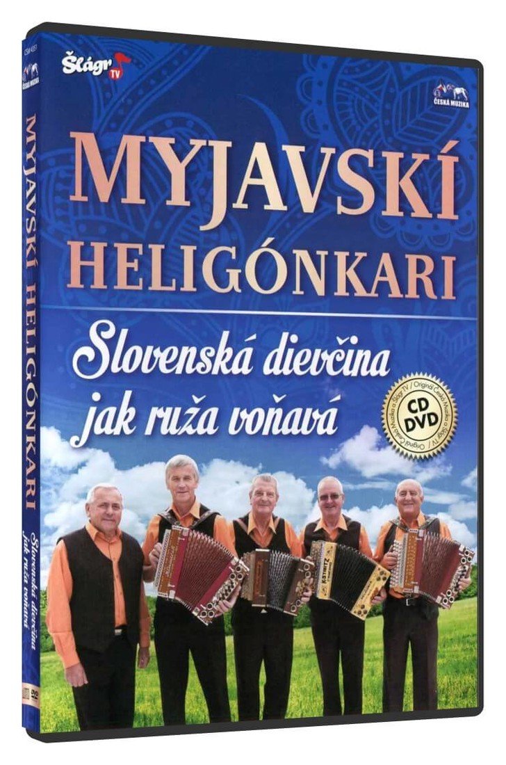 Myjavskí heligónkari - Slovesnká dievčina jak ruža voňavá (CD + DVD)