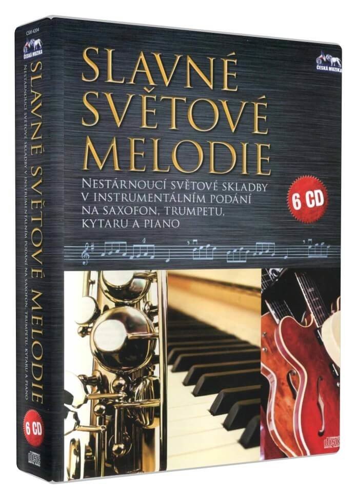 Slavné světové melodie (6 CD)