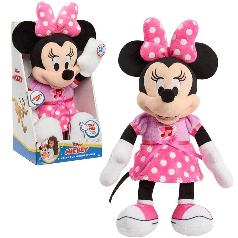 Mickey Mouse zpívající plyšák-Minnie - Alltoys Just Play