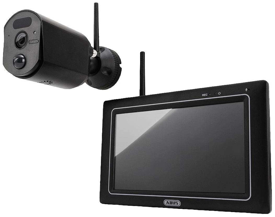 ABUS EasyLook BasicSet PPDF17000 bezdrátový-sada bezpečnostní kamery 4kanálový s 1 kamerou 2304 x 1296 Pixel  2.4 GHz