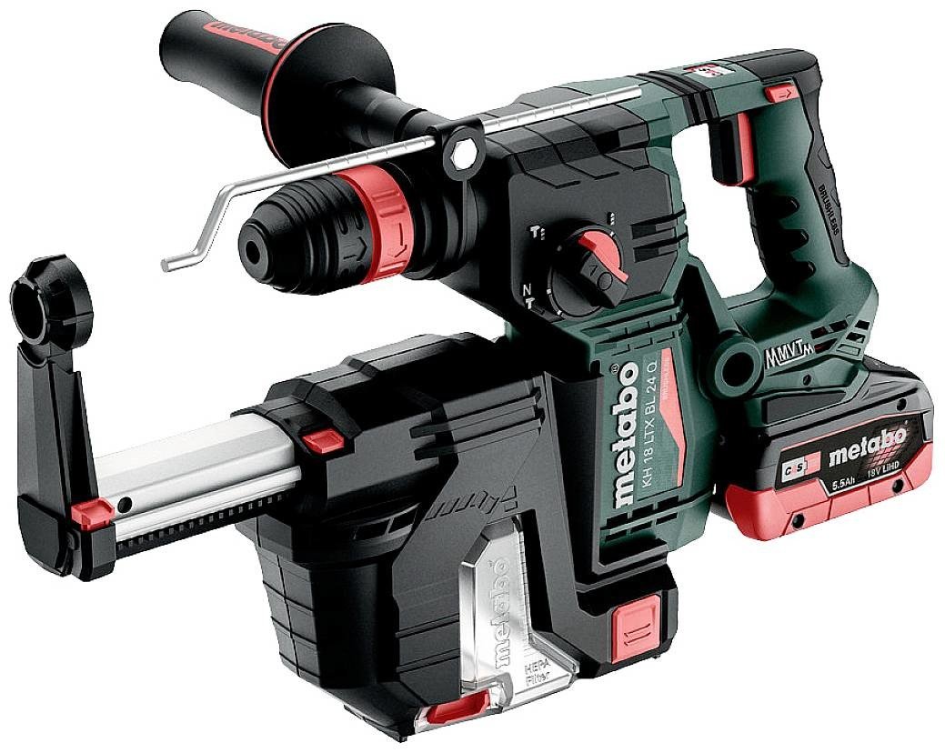 Metabo KH 18 LTX BL 24 Q SDS plus-aku kombinované kladivo 18 V 5.5 Ah