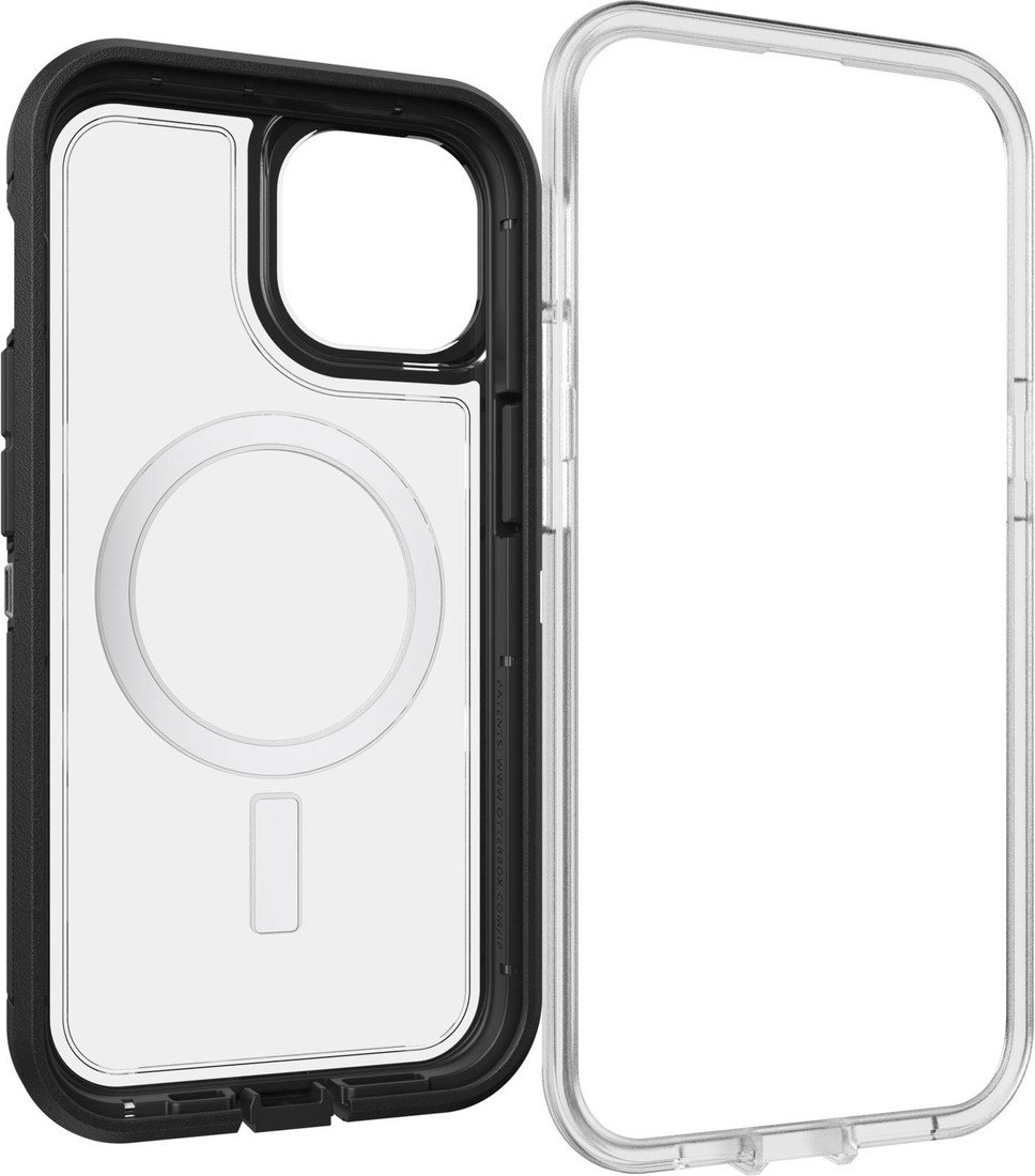 Otterbox Defender XT Cover Apple iPhone 14 transparentní, černá