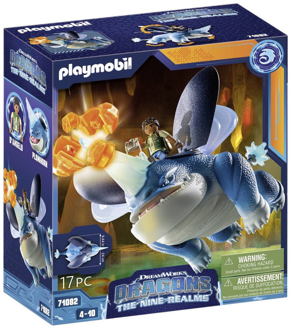 Playmobil® Dragons Dragons: The Nine Realms - Plowhorn  a  D'Angelo 71082