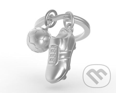 Kľúčenka - Kopačka a futbalová lopta - Metalmorphose