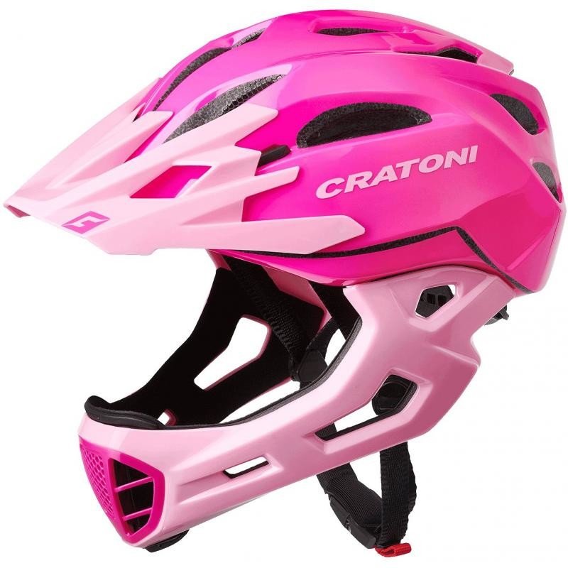 Přilba Cratoni C-Maniac - integrálka, růžová lesk - velikost M-L (54-58 cm)