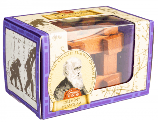 Dřevěný hlavolam Great Minds - Darwin