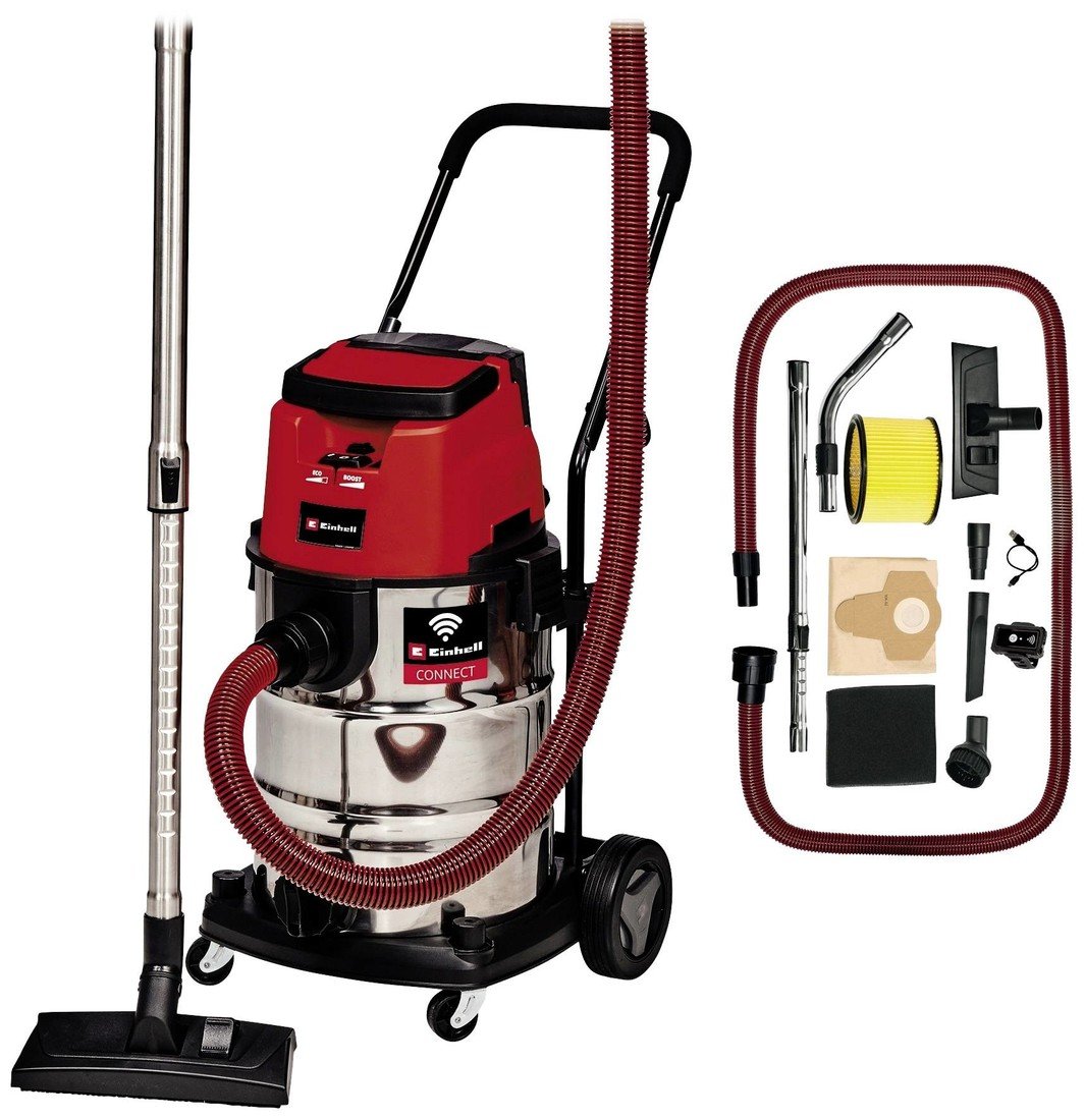 Einhell Power X-Change TP-VC 36/30 S Auto-Solo 2347143 mokrý/suchý vysavač   30 l bez akumulátoru, bez nabíječky