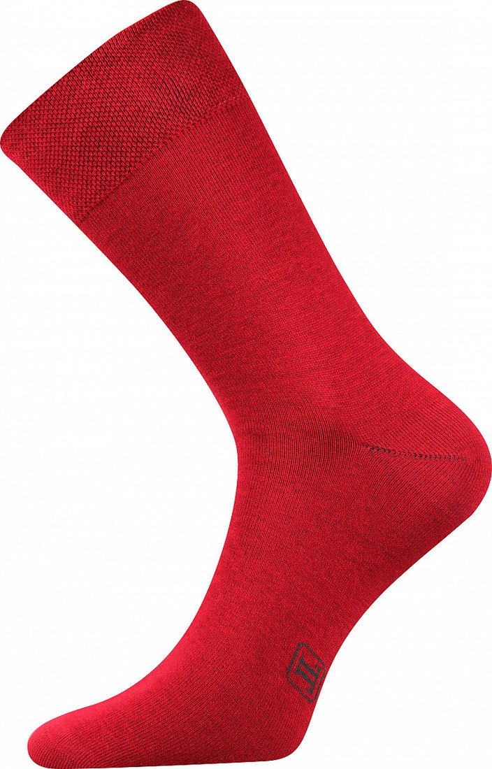 Ponožky Lonka vysoké červené (Decolor) M