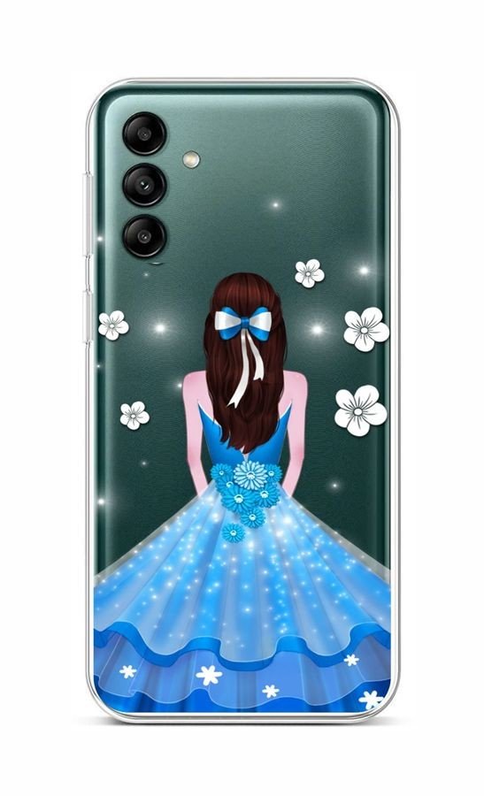 Kryt TopQ Samsung A04s Blue Princess 86863