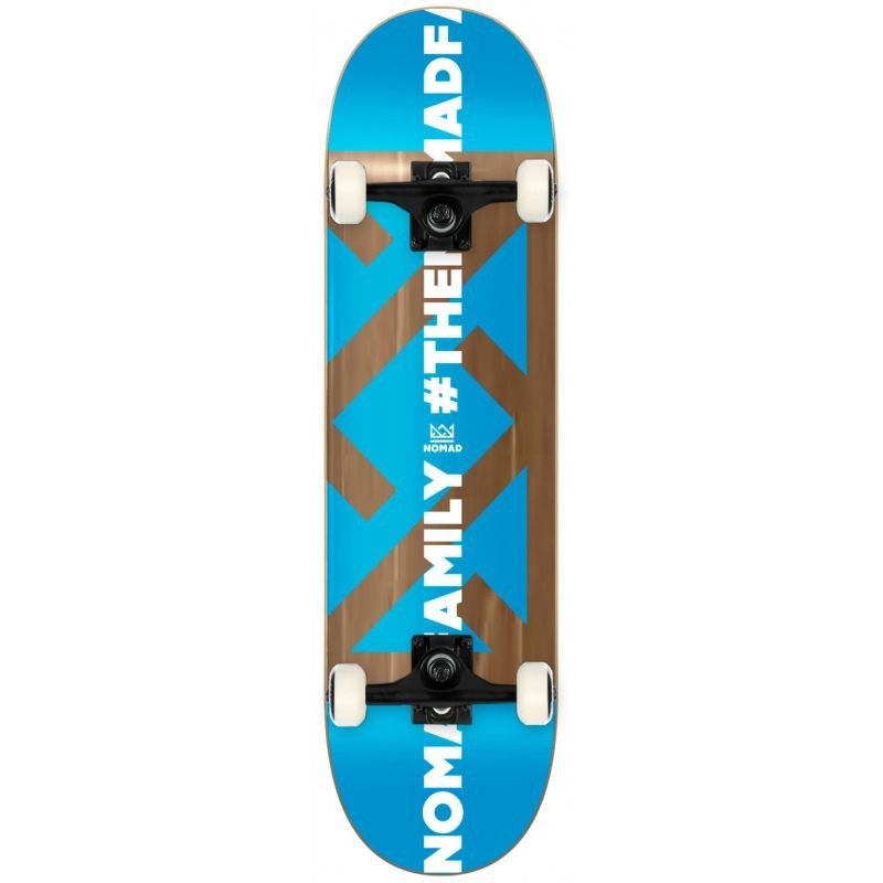 SK8 KOMPLET NOMAD Wood Hashtag Blue - 7.875