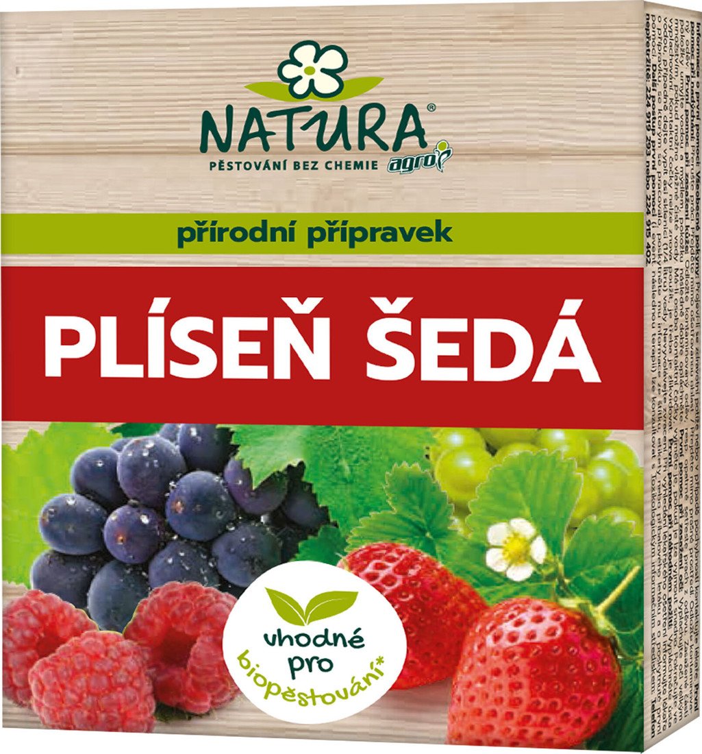 AGRO CS NATURA Přírodní přípravek na plíseň šedou 4x1 g