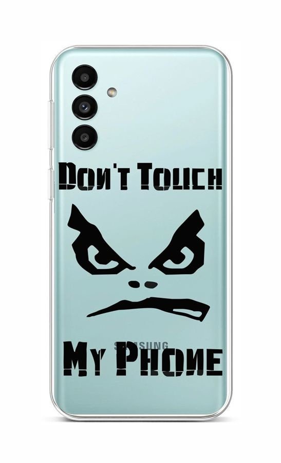 Kryt TopQ Samsung A13 5G Don't Touch průhledný 86991