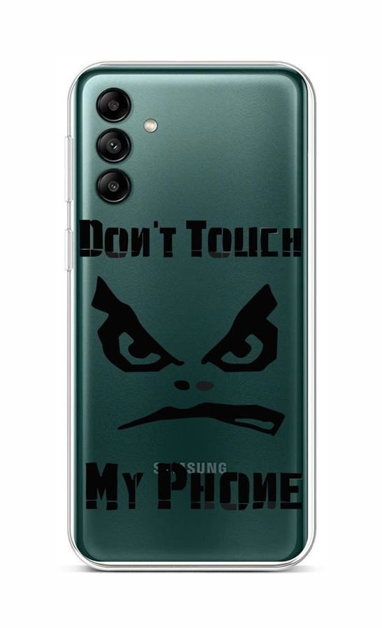 Kryt TopQ Samsung A04s Don't Touch průhledný 86964