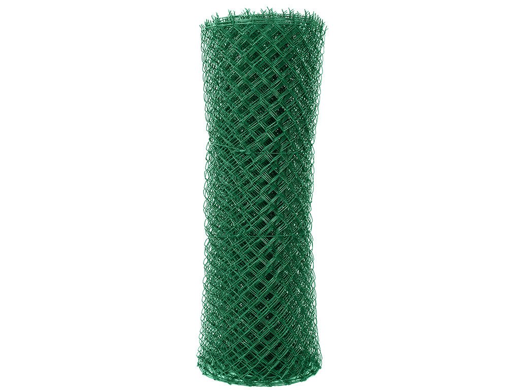 Pletivo čtyřhranné poplastované Ideal Zn + PVC ZAPLETENÉ zelené výška 1800 mm