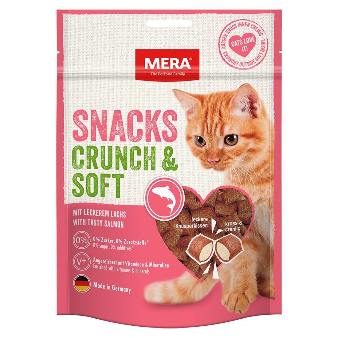 MERA Crunch & Soft losos - 2 x 200 g