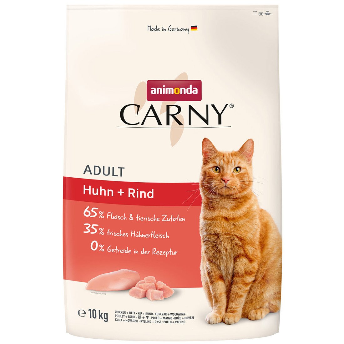 Animonda Carny Adult kuřecí + hovězí - 350 g