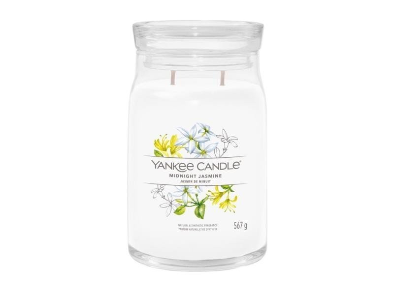 YANKEE CANDLE Midnight Jasmine svíčka 567g / 5 knotů (Signature velký)