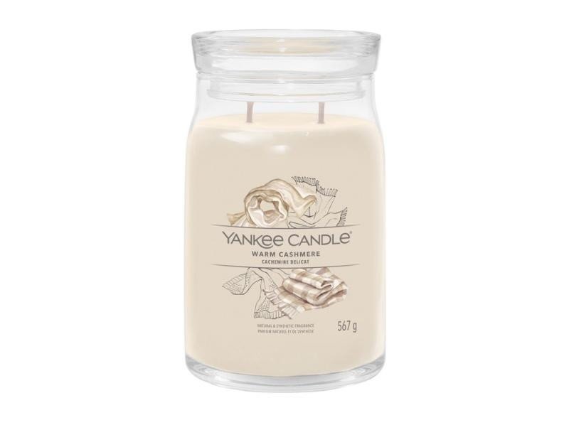 YANKEE CANDLE Warm Cashmere svíčka 567g / 5 knotů (Signature velký)