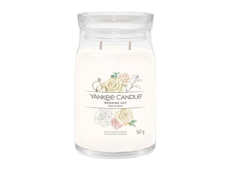YANKEE CANDLE Wedding Day svíčka 567g / 5 knotů (Signature velký)