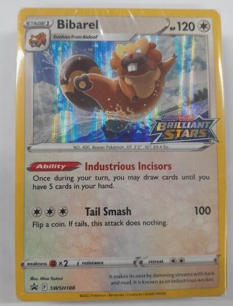 Pokémon Brilliant Stars Preconstructed Pack - Bibarel