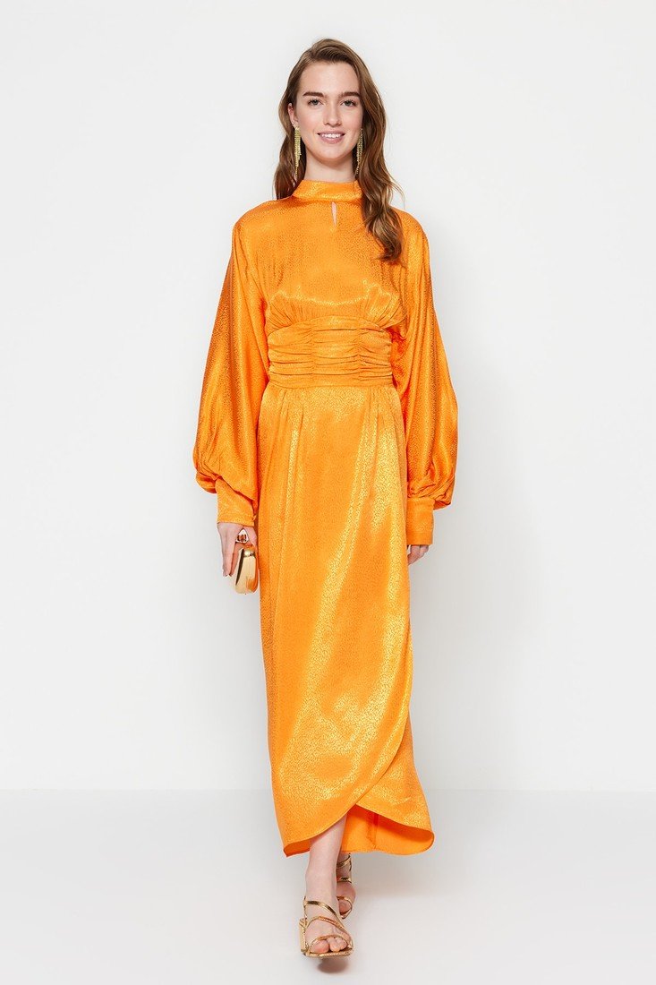 Trendyol Evening Dress - Orange