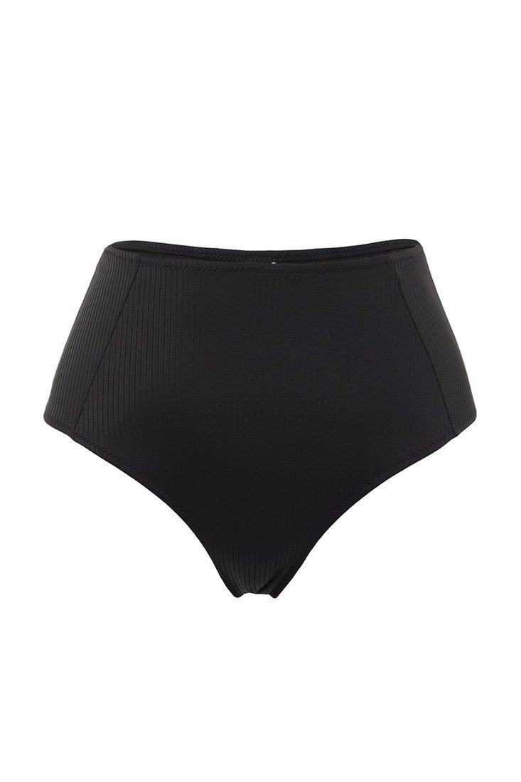 Trendyol Bikini Bottom - Black - Textured