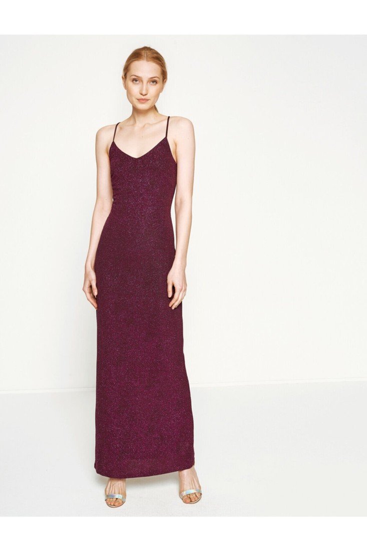 Koton Evening & Prom Dress - Purple - Shift