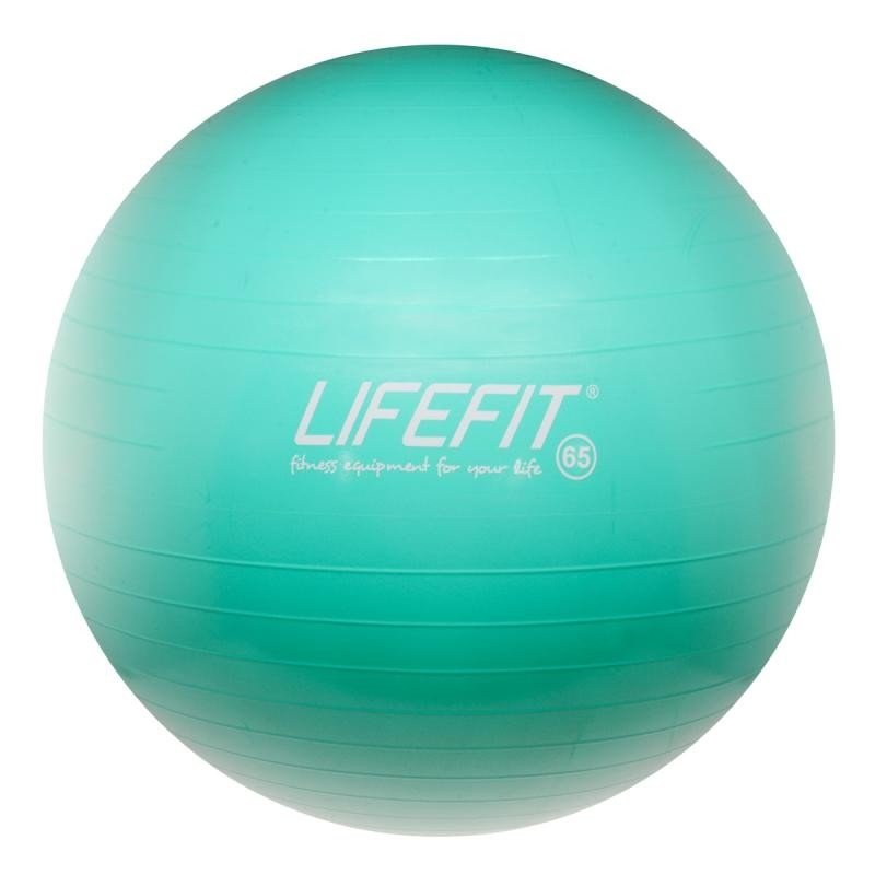 LIFEFIT gymnastický míč Anti-Burst 65 cm, mint