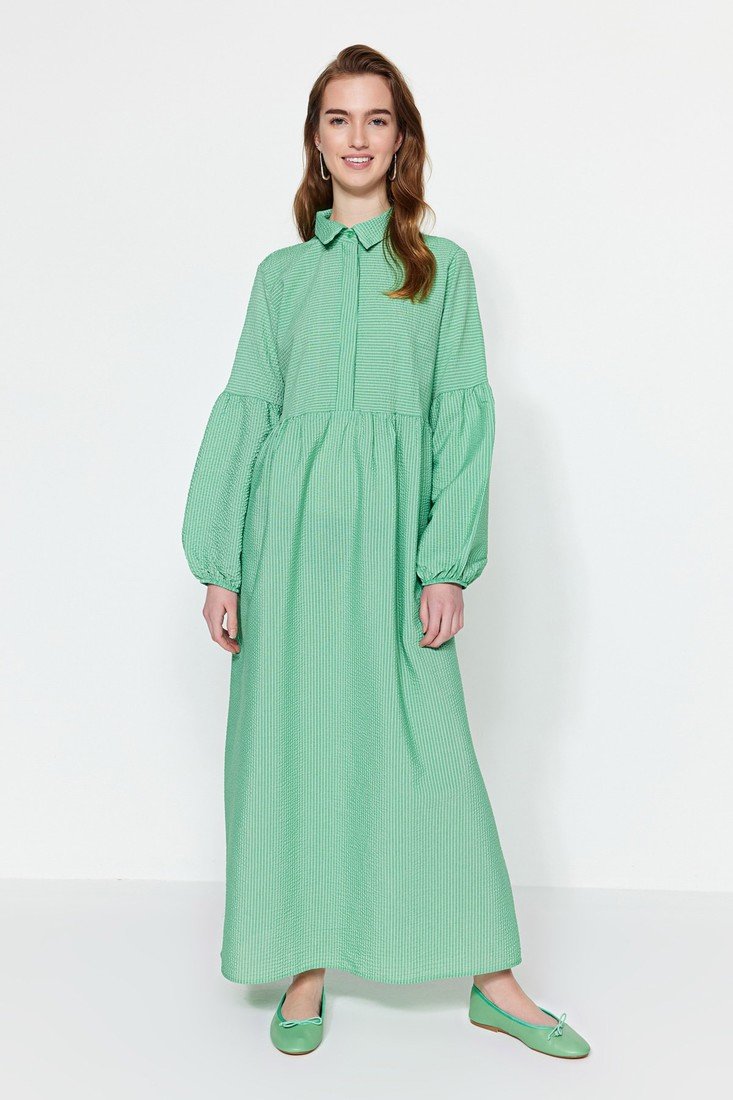 Trendyol Dress - Green - Shirt dress