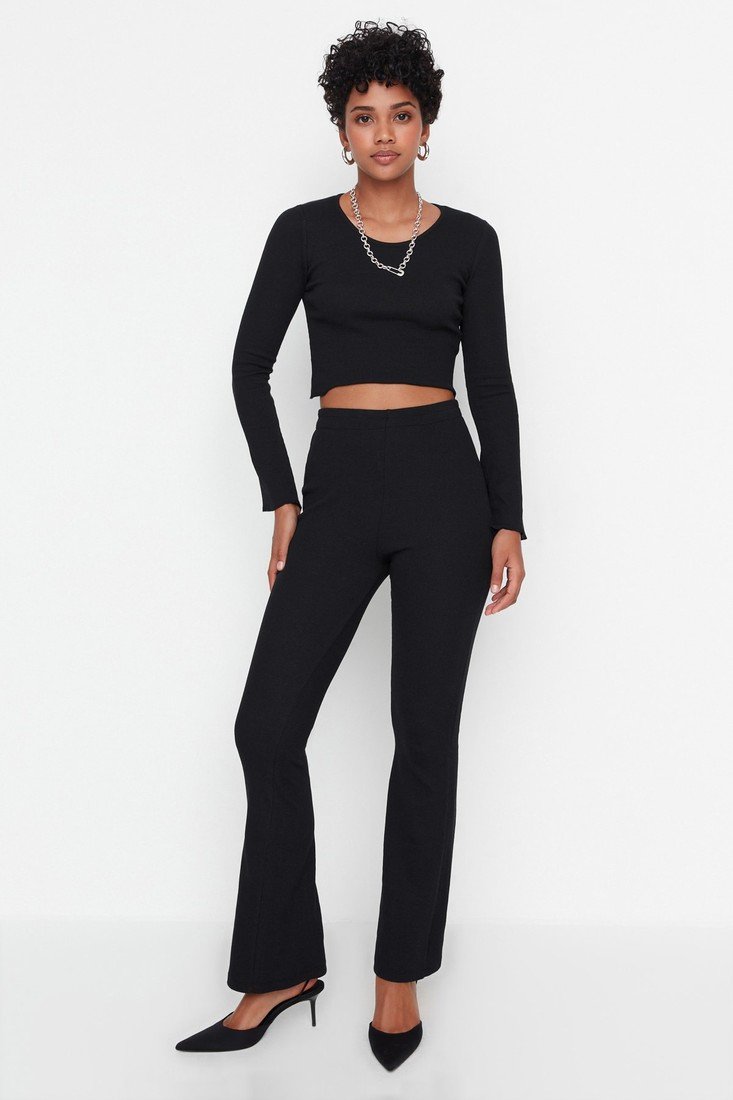 Trendyol Two-Piece Set - Black - Fitted