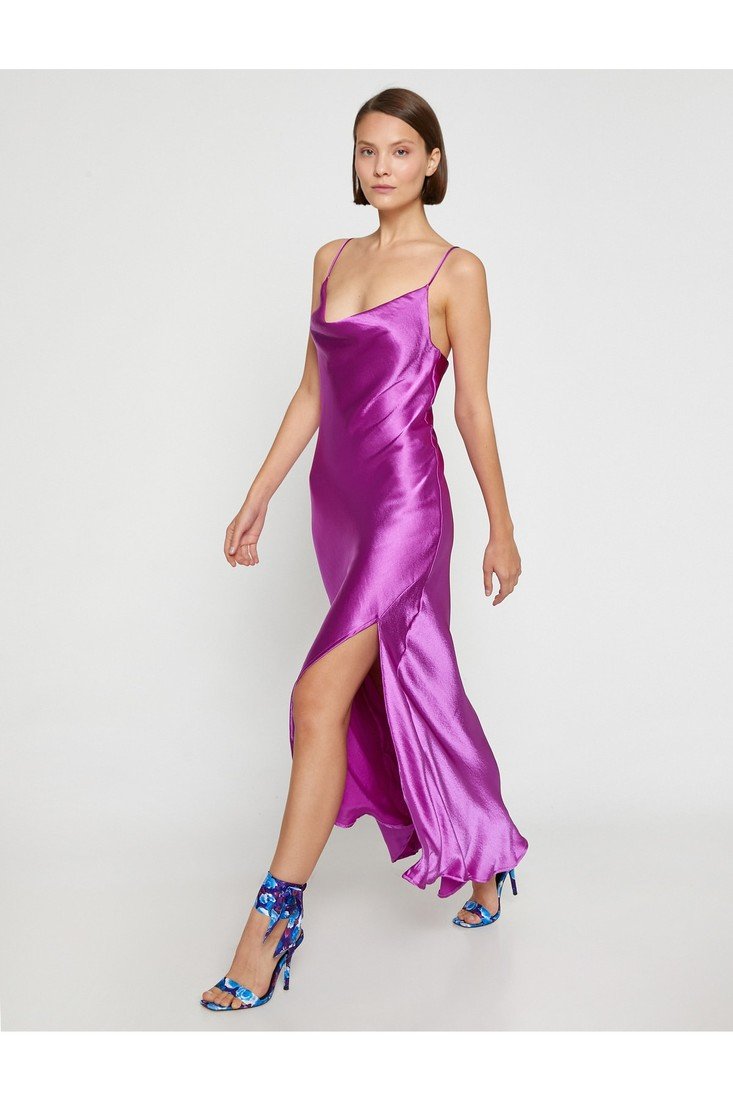 Koton Evening & Prom Dress - Pink - Asymmetric