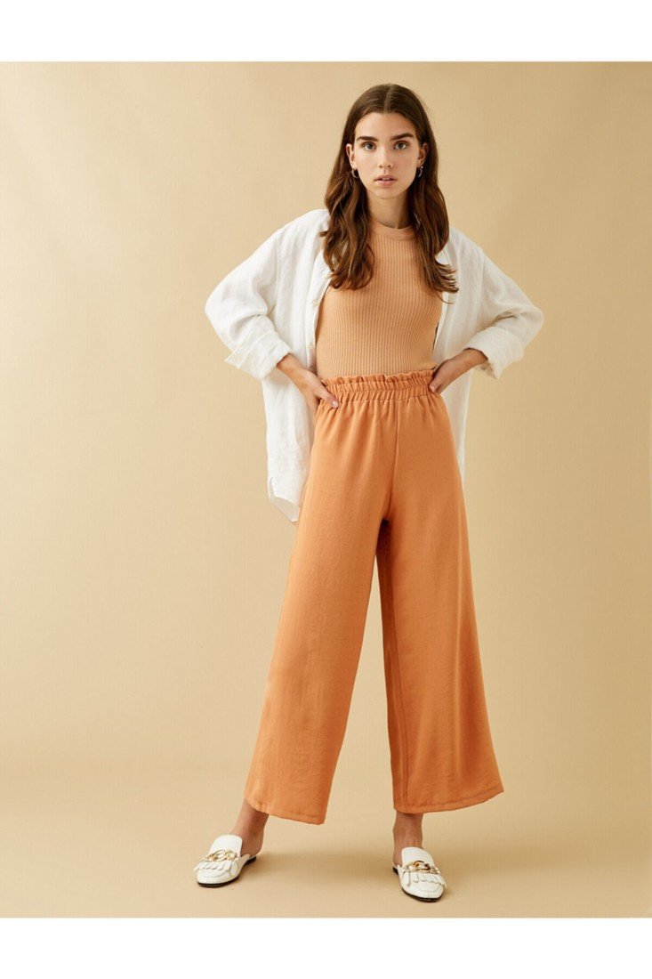 Koton Pants - Brown - Relaxed