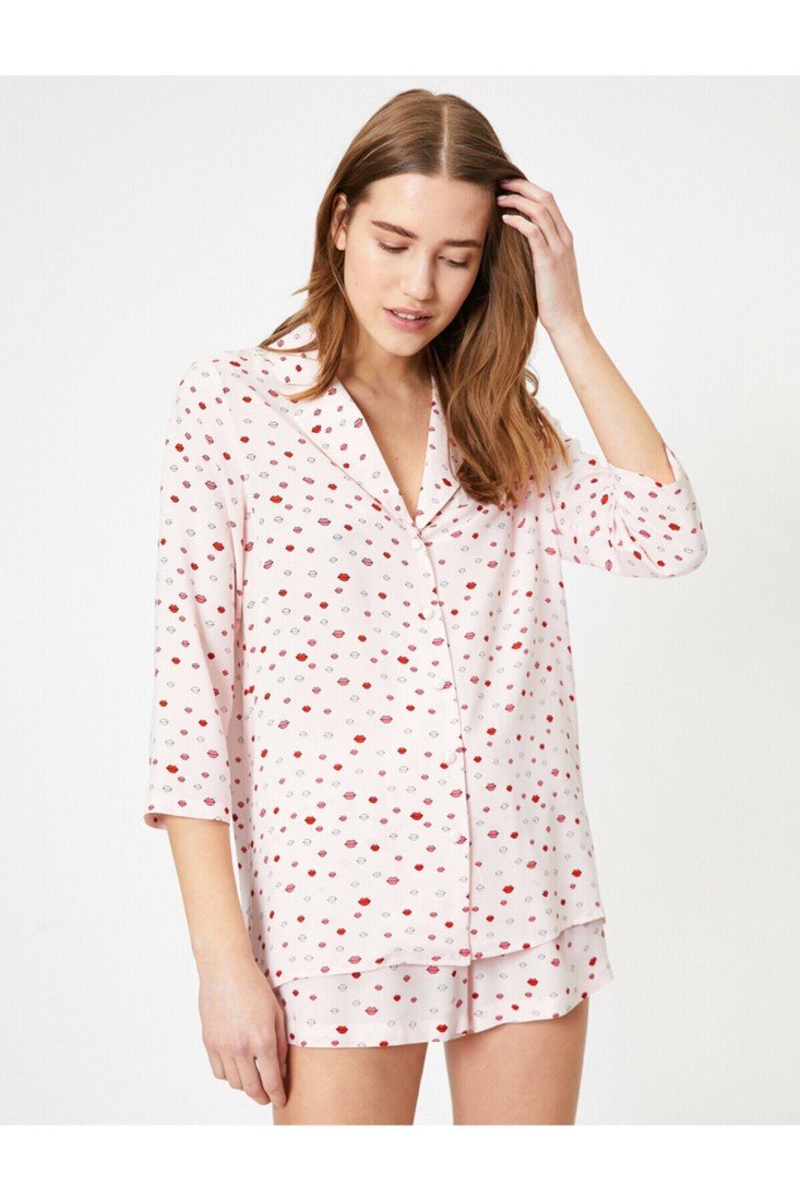 Koton Pajama Top - Pink